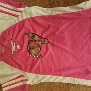 Pink buccaneers women's jersey