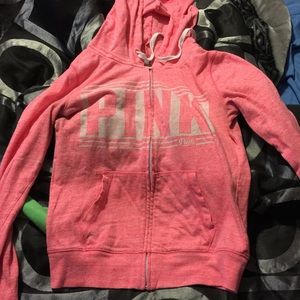 XS pink hoodie