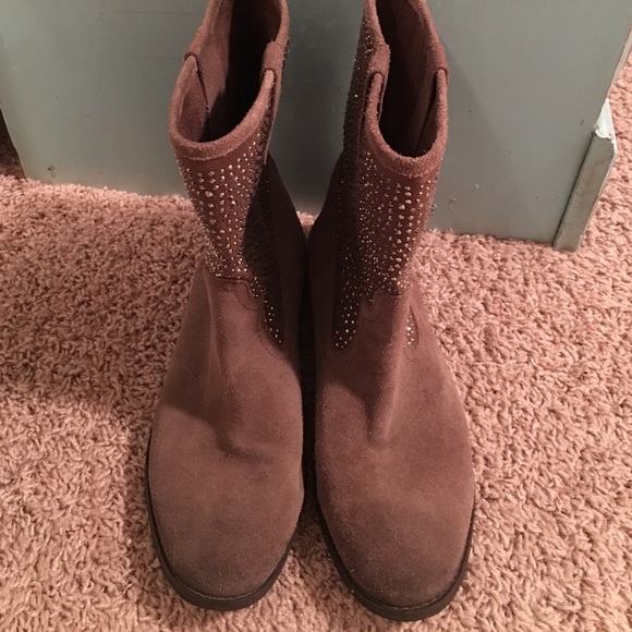 Suede Booties - Picture 2 of 2