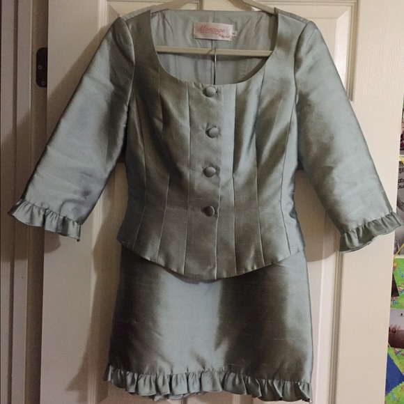 Montage mon Cheri pageant interview suit