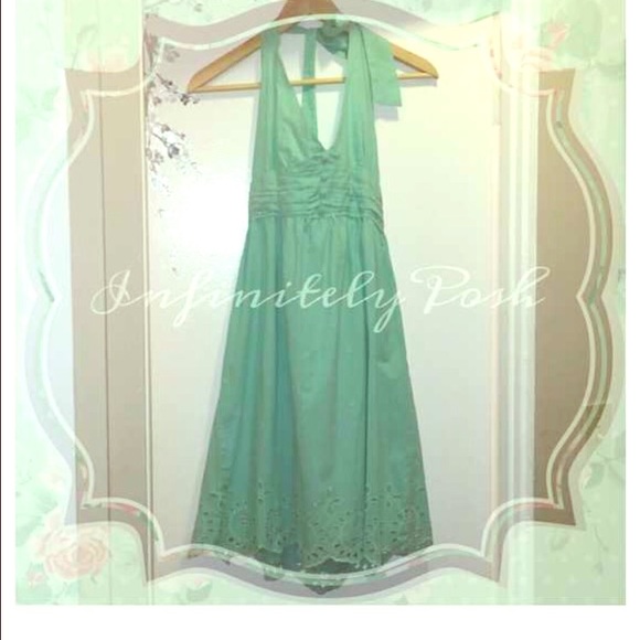 Mint Green Sundress Halter