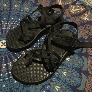 Chaco Black Yampa Vibram Sandals