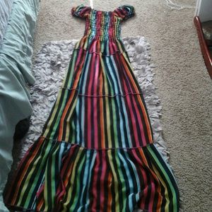 Chiffon maxi dress