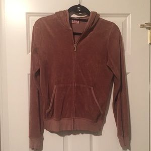 Juicy Couture Zippered Jacket - brown