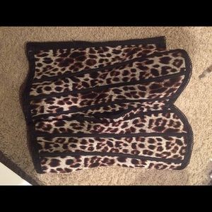 Leopard corset