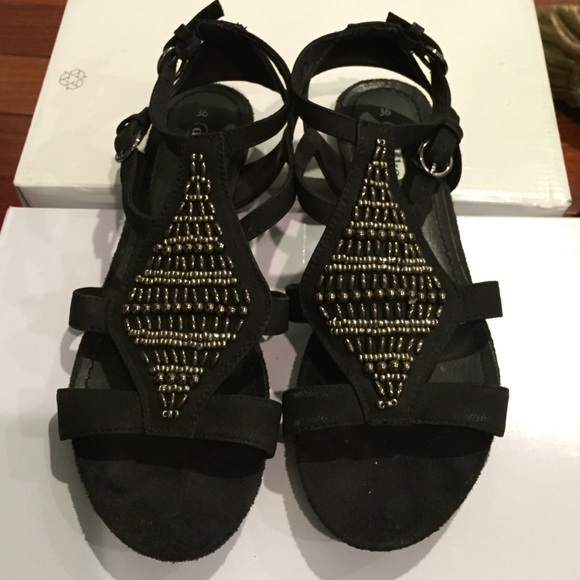 Beaded sandals