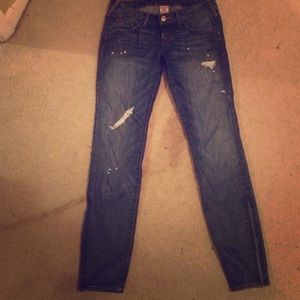 Skinny Medium Wash True Religion Jeans
