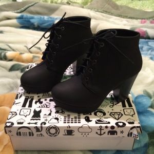 Black booties