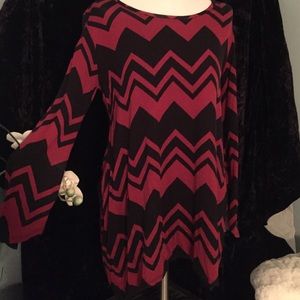 Chevron tunic