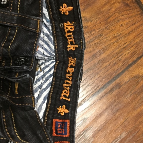 Rock revival black denim bootcut jeans - Picture 2 of 3