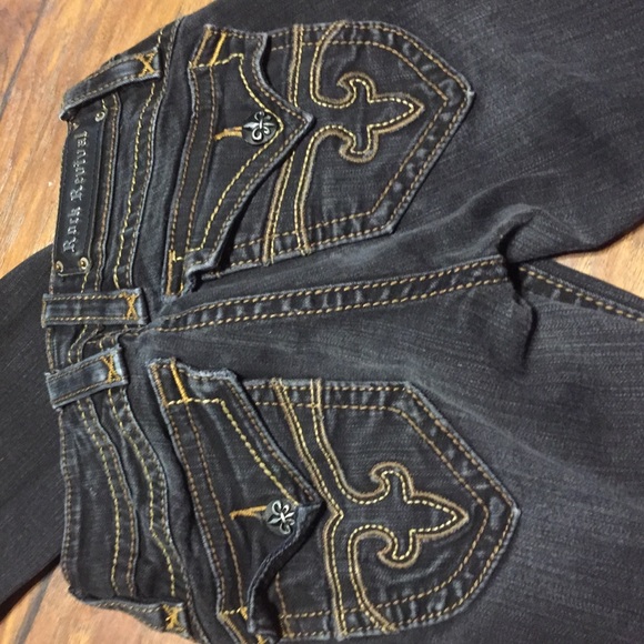 Rock revival black denim bootcut jeans - Picture 3 of 3