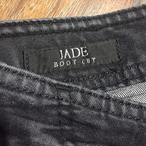 affliction jade bootcut black denim jeans - Picture 3 of 4