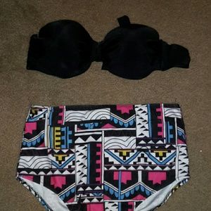 High waisted bikini