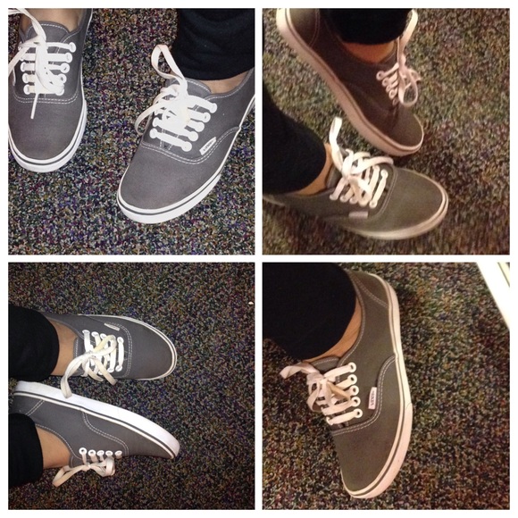 Grey vans