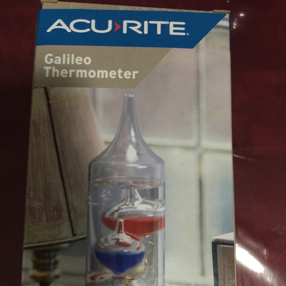 New in box Galileo Thermometer OBO