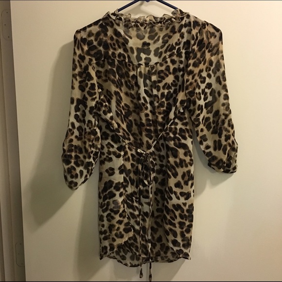 Leopard Seer Top
