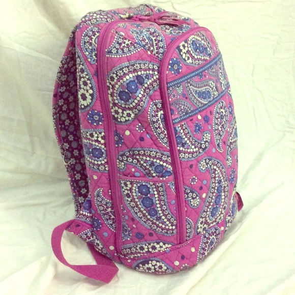 Vera Bradley Laptop Backpack - Boysenberry
