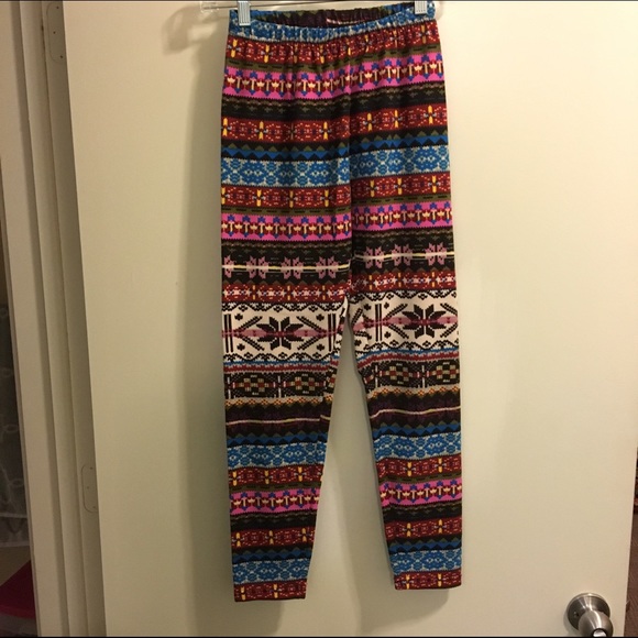 Fashion patterned leggings