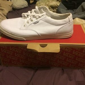 Brand new white vans