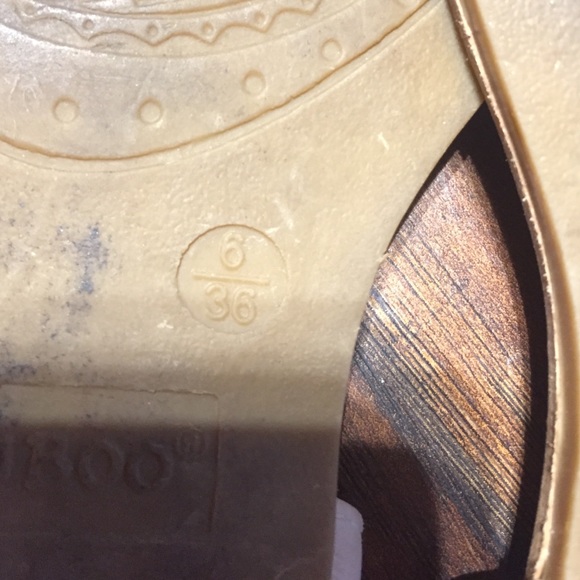 bamboo crystal sandals - Picture 3 of 3