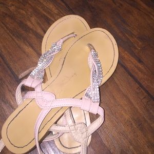 bamboo crystal sandals