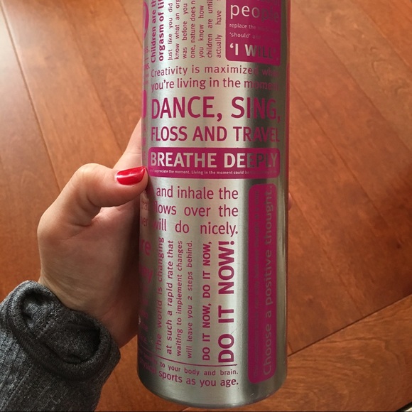 Lululemon stainless steel water bottle