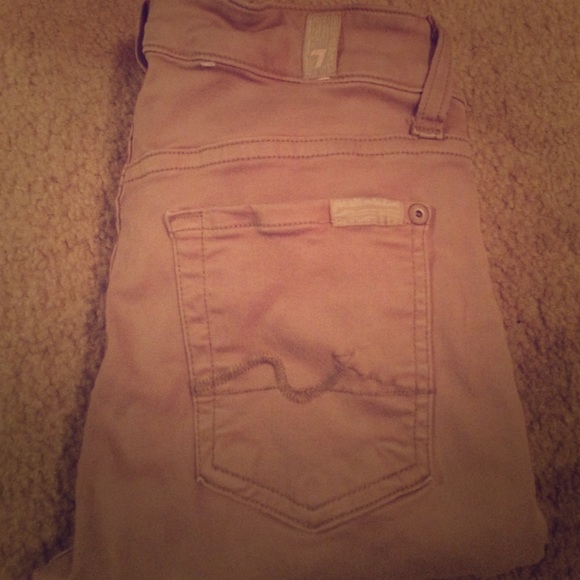 Super Skinny Tan Jeggings
