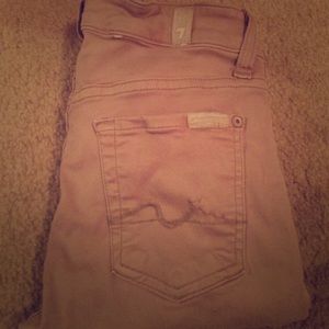 Super Skinny Tan Jeggings