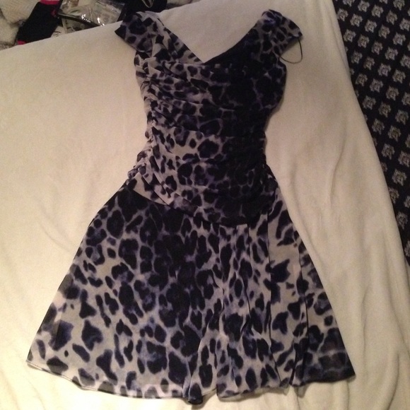 Leopard print dress