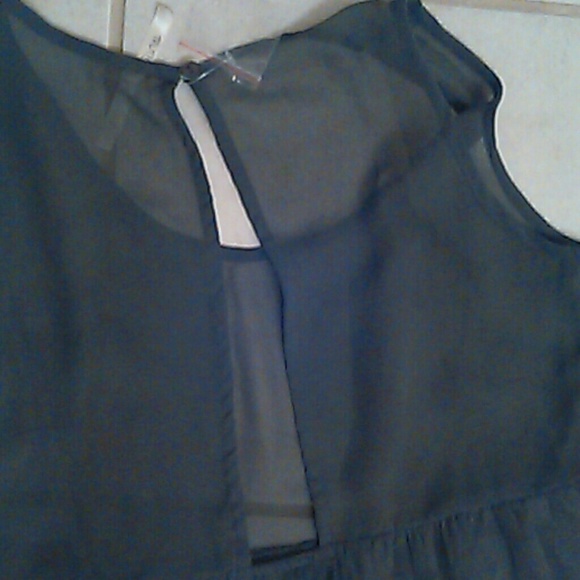 Like Silk Blouse With Back Out - Picture 3 of 3
