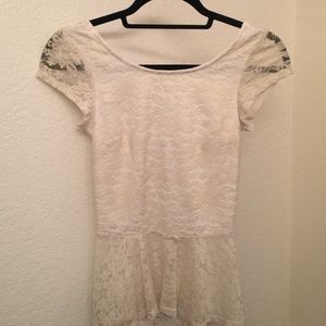 Macy's beautiful lace top