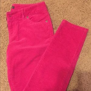 Pink corduroy Limited pants