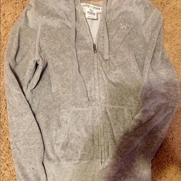 Victoria's Secret PINK sequin zip up