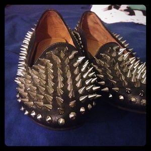 jeffrey campbell studded flats