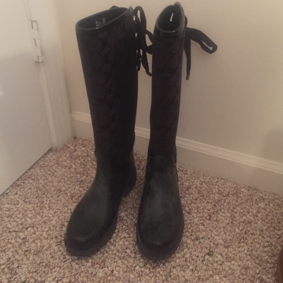 Coach Rain Boots