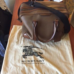 Burberry business bag