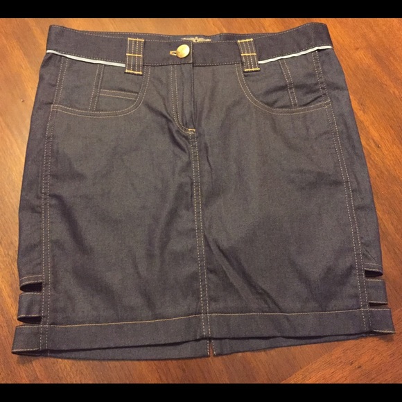 Gianni Versace Denim Mini Skirt