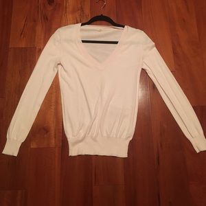 J. Crew light pink sweater