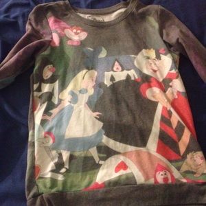 Alice in wonderland sweater