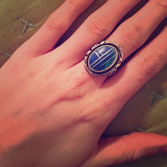 Sterling Silver Stone Ring