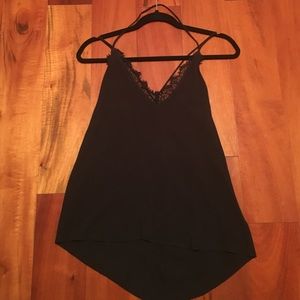 Silence + Noise low back top