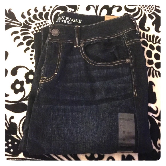 Short boot cut jeans