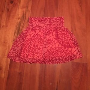 Pink/Red skirt