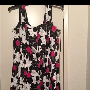 Nine West floral print cocktail dress