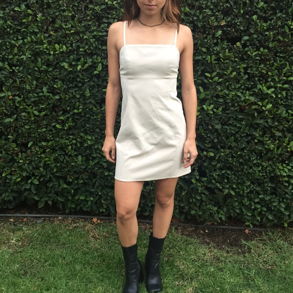 Cream colored French Connection dress