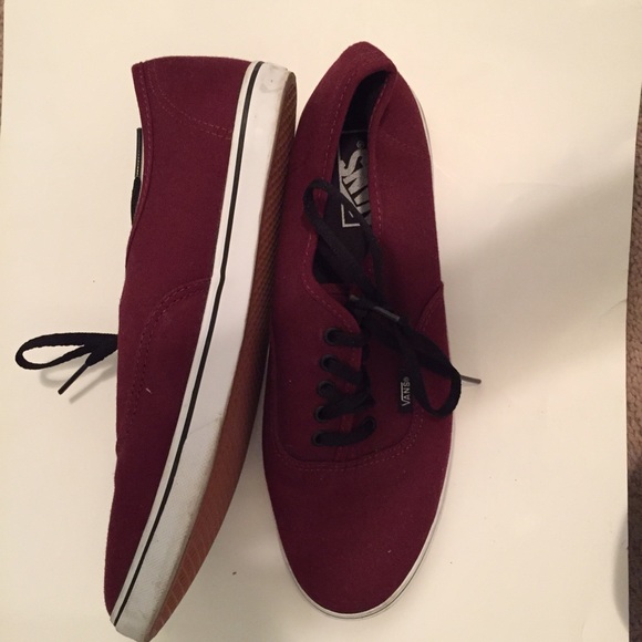 Vans Shoes - Maroon Vans