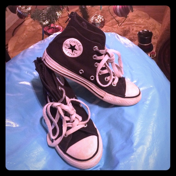Girls High Top Converse