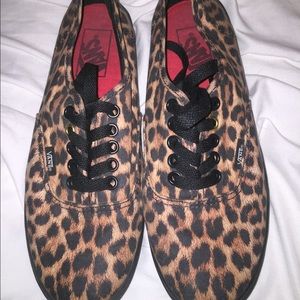Women's Leopard Print Vans