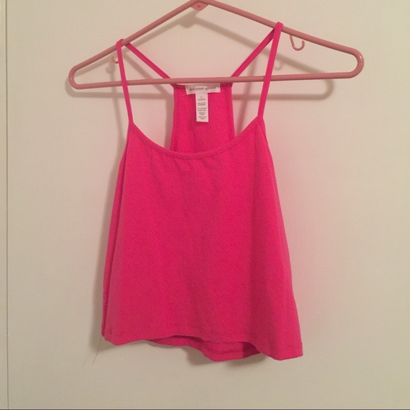 Spaghetti strap crop top excellent condition