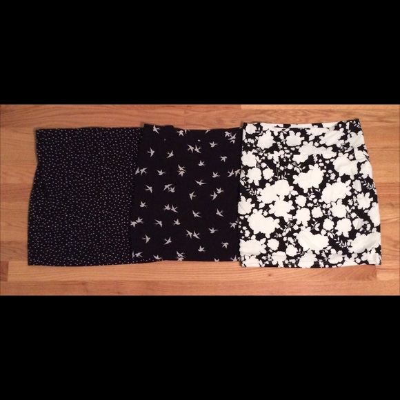 Set of 3 Bodycon Skirts